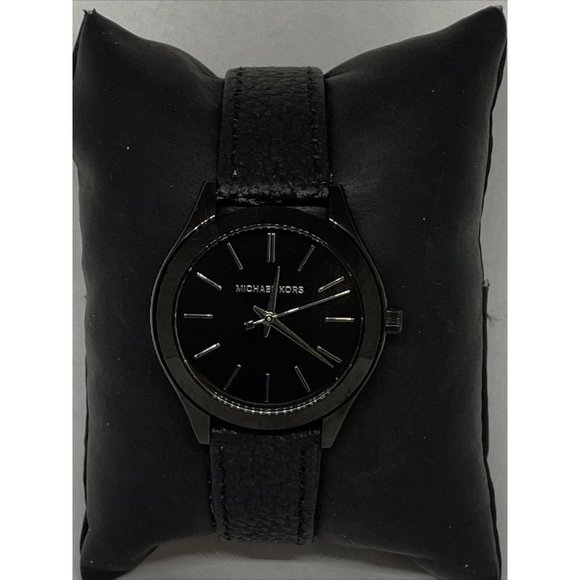 Michael Kors MK3587 Women\'s Black Leather Analog D main image 9